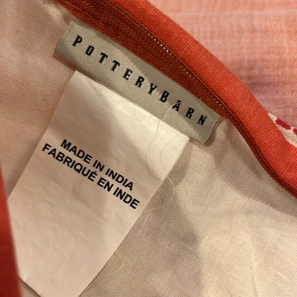 Pottery Barn shams🧡